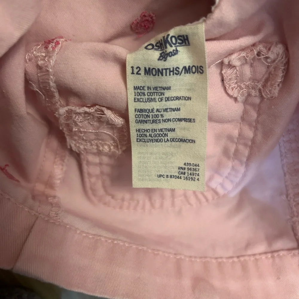OshKosh B'gosh Light Pink Overalls Dress